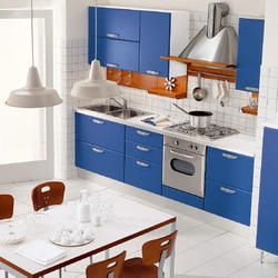 Кухня Альгеро синяя