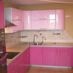 Кухня Аренас pink угловая