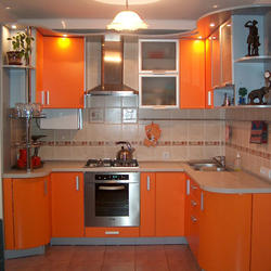 Кухня Пескара оранж компакт